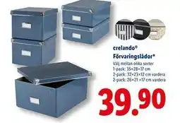 Lidl crelando Förvaringslådor*, SEK 39.9 erbjuda