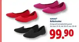 Lidl esmara Ballerinaskor, SEK 99.9 erbjuda
