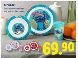 Lidl Servis, set, SEK 69.9 erbjuda