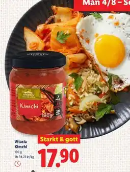 Lidl Vitasia Kimchi, SEK 17.9 erbjuda