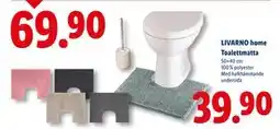 Lidl LIVARNO home Toalettmatta, SEK 39.9 erbjuda
