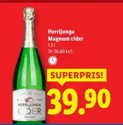 Lidl Herrljunga Magnum cider, SEK 39.9 erbjuda