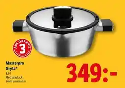 Lidl Masterpro Gryta, SEK 349 erbjuda