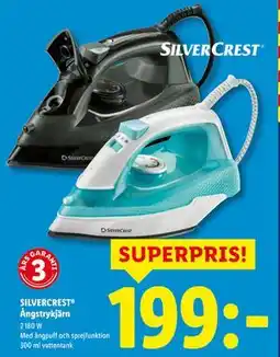 Lidl SILVERCREST Ångstrykjärn, SEK 199 erbjuda