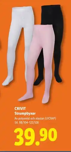 Lidl CRIVIT Strumpbyxor, SEK 39.9 erbjuda