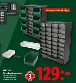 Lidl PARKSIDE Förvaring för smådelar*, SEK 129 erbjuda