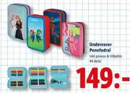 Lidl Undercover Pennfodral, SEK 149 erbjuda