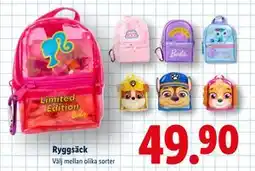Lidl Ryggsäck, SEK 49.9 erbjuda