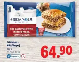 Lidl Eridanous Köttfärspaj, SEK 64.9 erbjuda