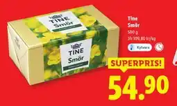 Lidl Tine Smör, SEK 54.9 erbjuda