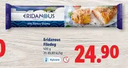 Lidl Eridanous Filodeg, SEK 24.9 erbjuda
