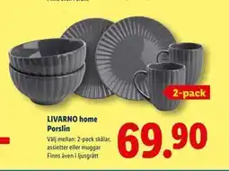 Lidl LIVARNO home Porslin, SEK 69.9 erbjuda