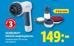 Lidl SILVERCREST Elektrisk rengöringsborste, SEK 149 erbjuda