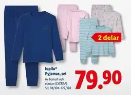 Lidl lupilu Pyjamas, set, SEK 79.9 erbjuda