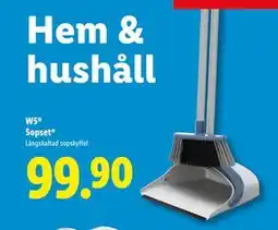 Lidl W5 Sopset*, SEK 99.9 erbjuda