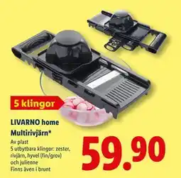 Lidl LIVARNO home Multirivjärn, SEK 59.9 erbjuda