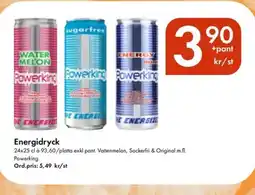 Snabbgross Powerking Energidryck erbjuda