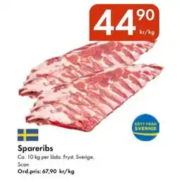 Snabbgross Spareribs erbjuda