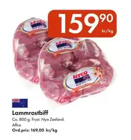 Lammrostbiff