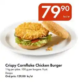 Snabbgross Crispy Cornflake Chicken Burger erbjuda