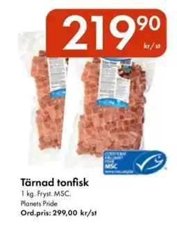 Snabbgross Tärnad tonfisk erbjuda