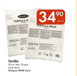 Snabbgross SANTA MARIA Tortilla erbjuda