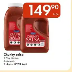 Snabbgross SANTA MARIA Chunky salsa erbjuda
