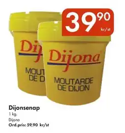 Snabbgross Dijona Dijonsenap erbjuda