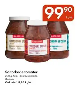 Snabbgross GASTRINO Soltorkade tomater erbjuda