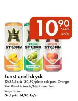 Snabbgross Reign Storm Funktionell dryck erbjuda