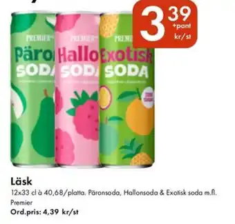 Snabbgross PREMIER Läsk erbjuda