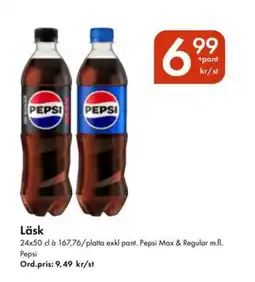 Snabbgross PEPSI Läsk erbjuda