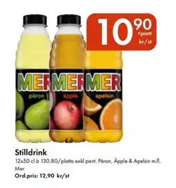 Snabbgross MER Stilldrink erbjuda