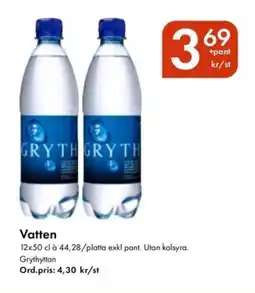 Snabbgross Grythyttan Vatten erbjuda
