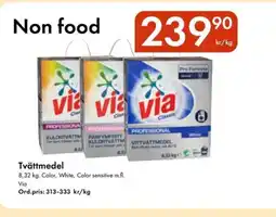 Snabbgross VIA Tvättmedel erbjuda