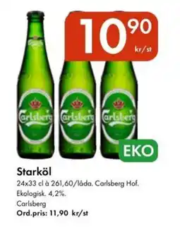Snabbgross Carlsberg Starköl erbjuda