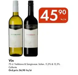 Snabbgross COLLEVITE Vin erbjuda
