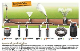Hornbach Gardena Bevattningstillbehör erbjuda