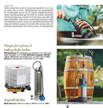Dränkpump