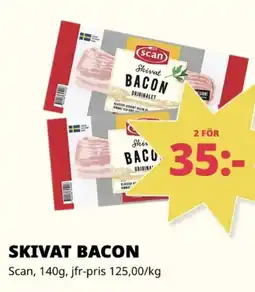 Tempo SCAN Skivat bacon erbjuda