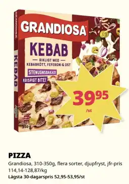Tempo GRANDIOSA Pizza erbjuda