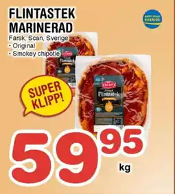 Nya Pulsen Flintastek marinerad erbjuda
