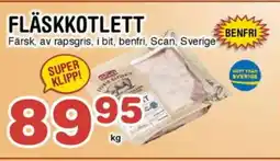 Nya Pulsen Fläskkotlett erbjuda