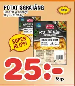 Nya Pulsen SCAN Potatisgratäng erbjuda