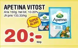 Nya Pulsen ARLA Apetina vitost erbjuda
