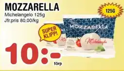 Nya Pulsen Michelangelo Mozzarella erbjuda