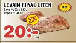 Nya Pulsen Levain Royal liten erbjuda
