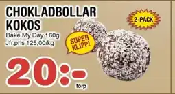 Nya Pulsen Chokladbollar kokos erbjuda
