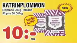 Nya Pulsen ELDORADO Katrinplommon erbjuda