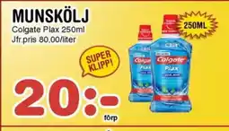 Nya Pulsen COLGATE Munskölj erbjuda
